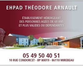 EHPAD Théodore Arnault : EHPAD à Mirebeau